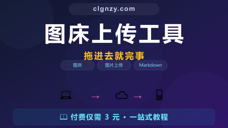 写文章插图片一张张上传太麻烦？PicGo 拖进去就完事-村里姑娘-知识付费与AI资源整合平台