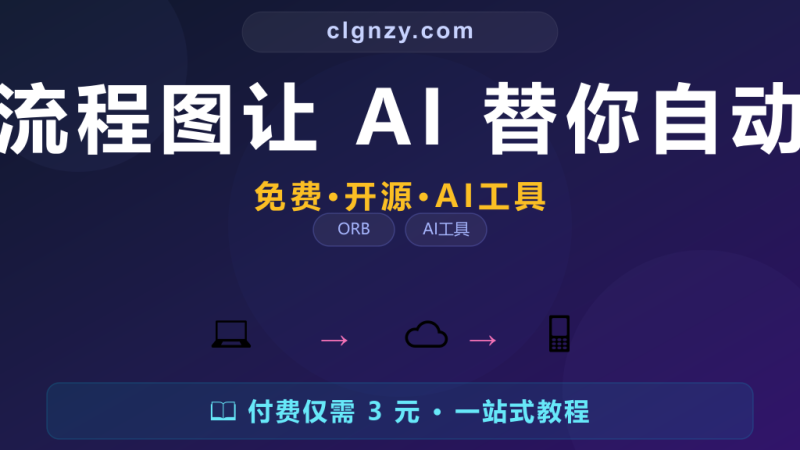 每天重复的电脑操作做到手酸？画个流程图让 AI 替你自动完成-村里姑娘-知识付费与AI资源整合平台