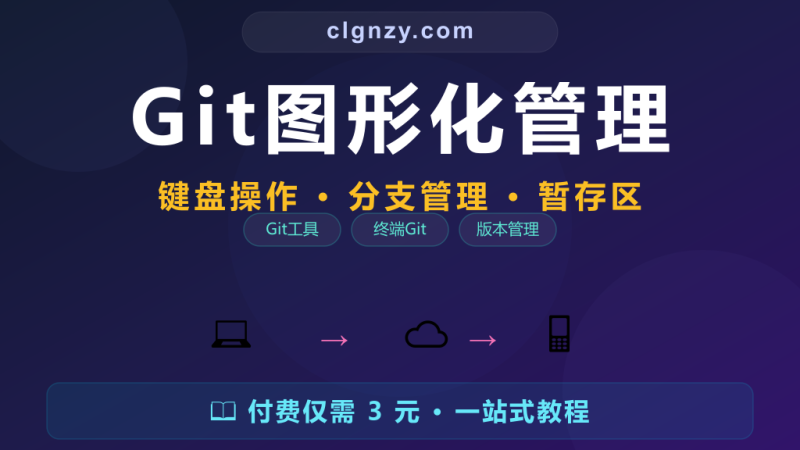 Git 命令行记不住？终端图形界面管理仓库更轻松-村里姑娘-知识付费与AI资源整合平台