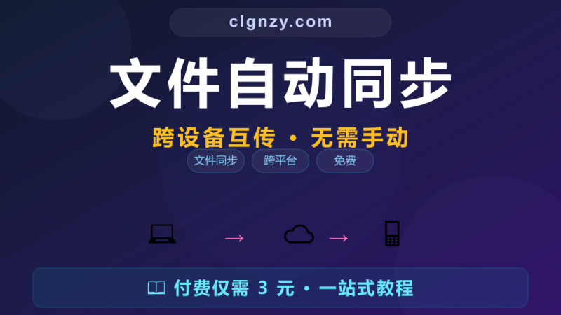 懒得每次传文件都开微信发自己？让设备自己
